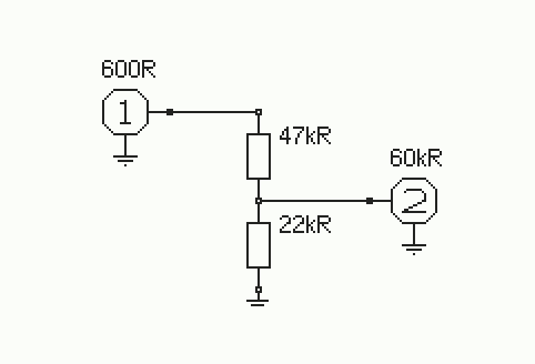 Attenuator for sound card