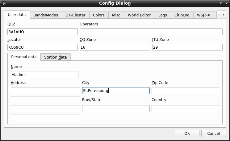 Configurer