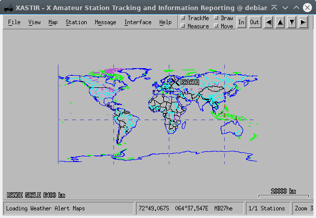 Utiliser Xastir pour APRS sous Linux