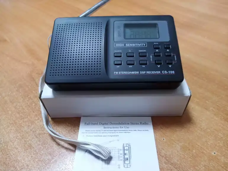 Funkempfänger CS-106 – Benutzerhandbuch